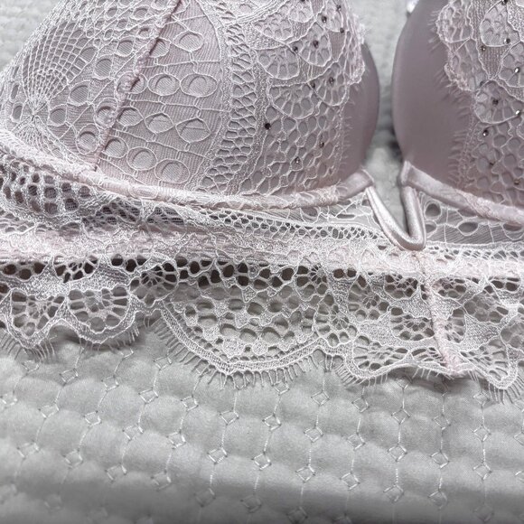 Blush Pink Push Up Bra, 34C NEW with Tag, La Senza - Picture 4 of 11